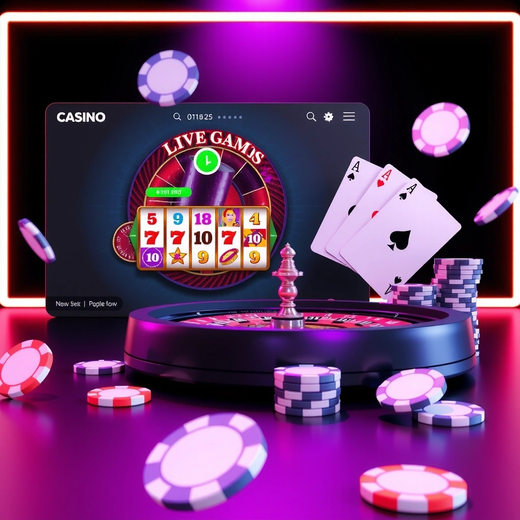 Rushbet casino and sports betting interface