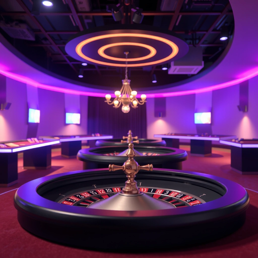 Casino atmosphere background